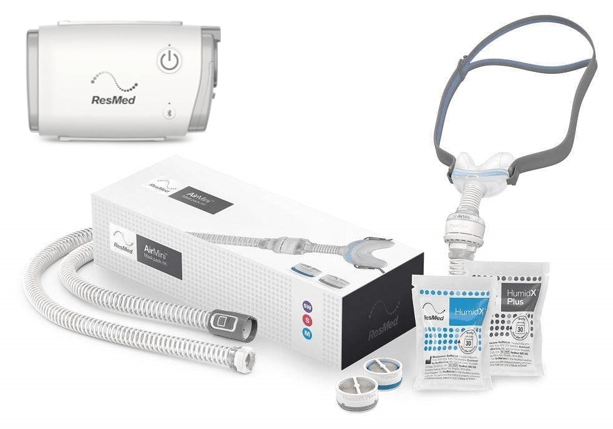 MEDMAX Bolsa de transporte de viaje para máquina y accesorios ResMed  AirMini CPAP, bolsa de almacenamiento portátil de equipos y suministros  CPAP con